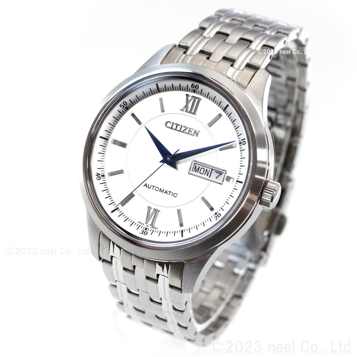 シチズンコレクション CITIZEN COLLECTION メカニカル 自動巻き 機械式 腕時計 メンズ NY4050-62A クラシックデイ&デイト