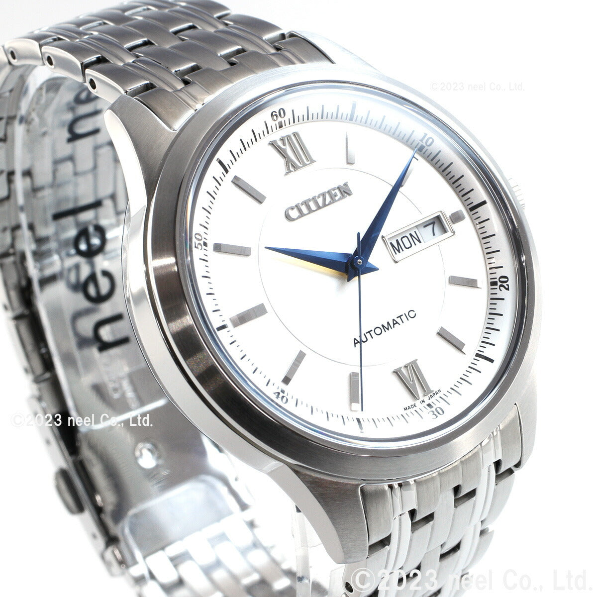 シチズンコレクション CITIZEN COLLECTION メカニカル 自動巻き 機械式 腕時計 メンズ NY4050-62A クラシックデイ&デイト