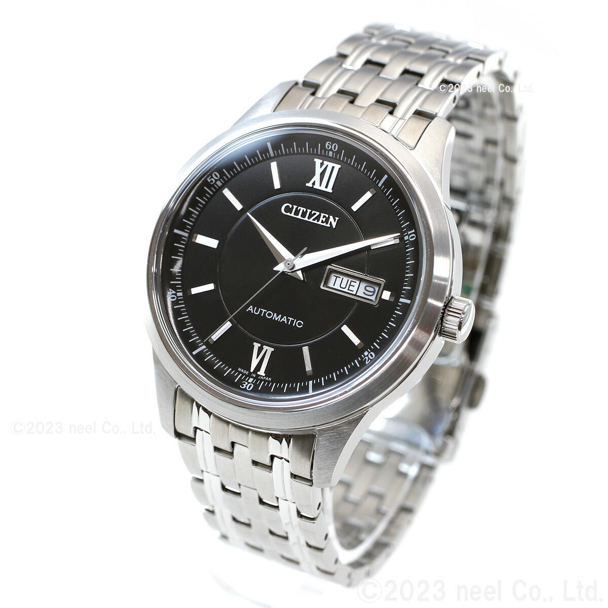 シチズンコレクション CITIZEN COLLECTION メカニカル 自動巻き 機械式 腕時計 メンズ NY4050-62E クラシックデイ&デイト