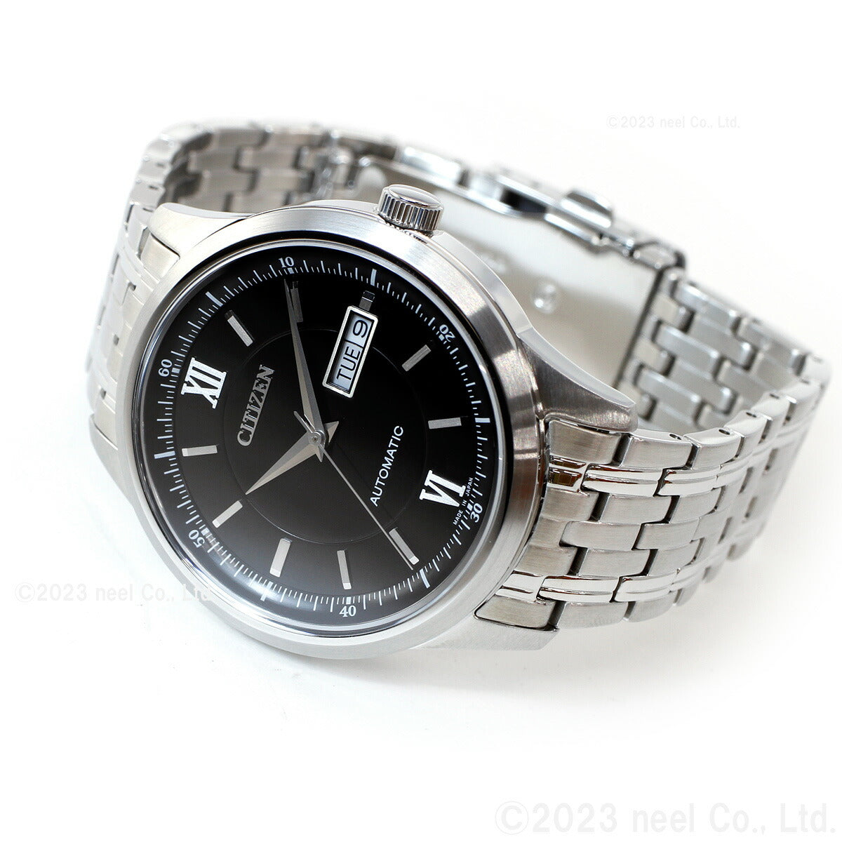 シチズンコレクション CITIZEN COLLECTION メカニカル 自動巻き 機械式 腕時計 メンズ NY4050-62E クラシックデイ&デイト