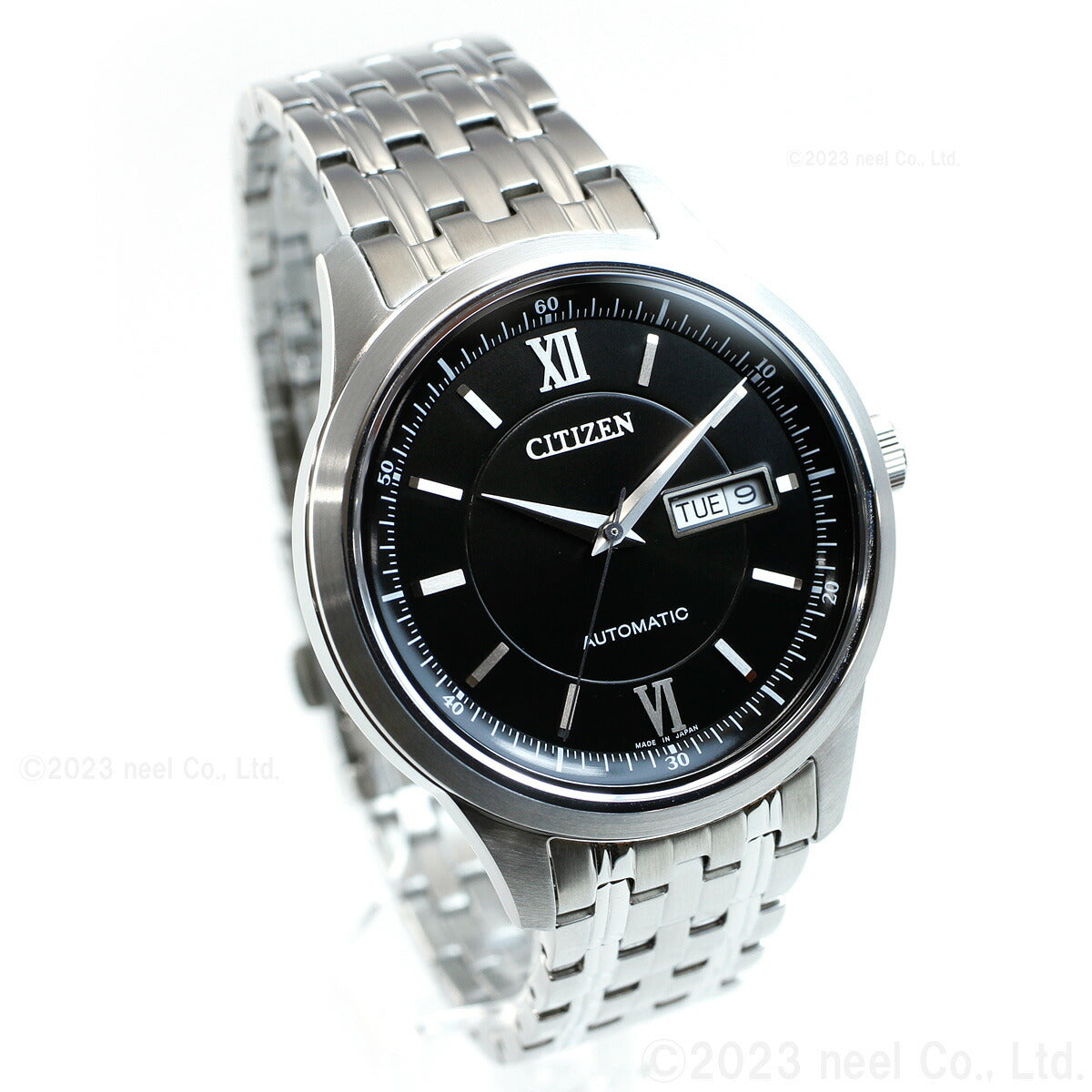 シチズンコレクション CITIZEN COLLECTION メカニカル 自動巻き 機械式 腕時計 メンズ NY4050-62E クラシックデイ&デイト