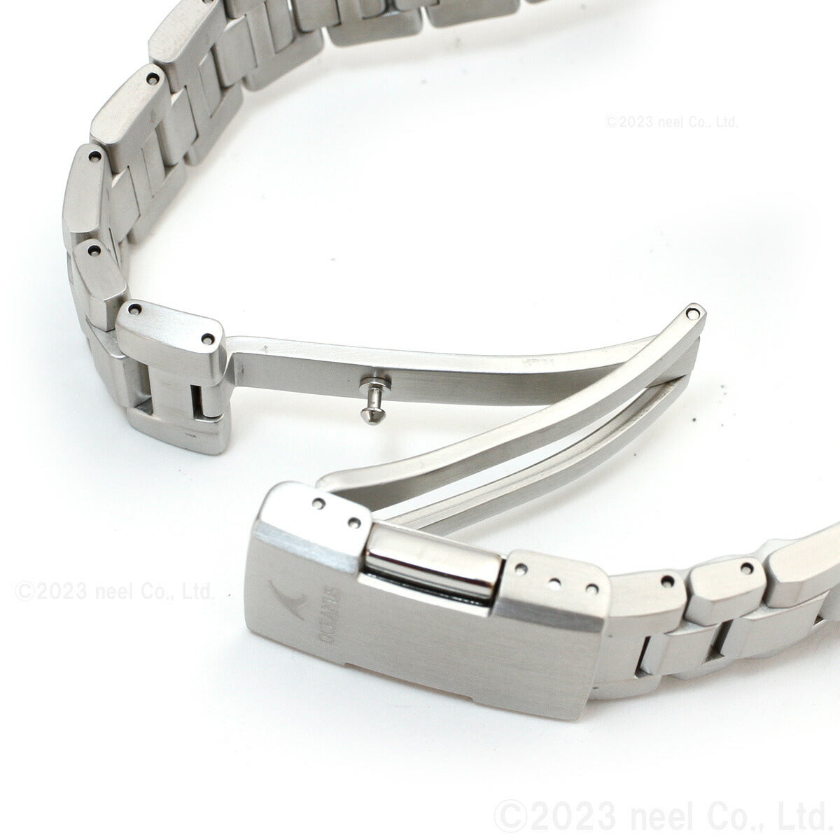 オシアナス 3針モデル OCW-S100-1AJF メンズ 腕時計 電波 ソーラー チタン シルバー ブラック カシオ CASIO OCEANUS