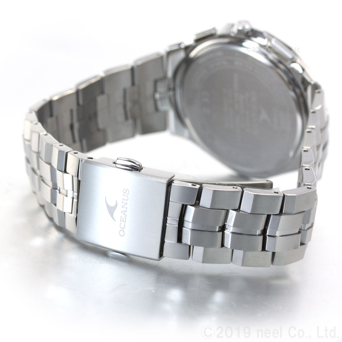 カシオ オシアナス マンタ 電波 ソーラー 腕時計 メンズ タフソーラー CASIO OCEANUS  Manta Premium Production Line OCW-S5000E-1AJF