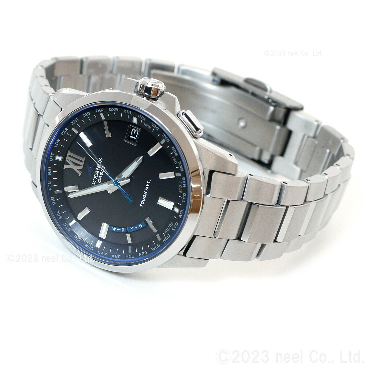 カシオ オシアナス CASIO OCEANUS 電波 ソーラー 電波時計 腕時計 メンズ タフソーラー OCW-T150-1AJF