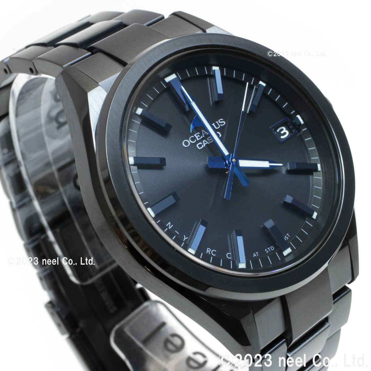 カシオ オシアナス 電波 ソーラー 腕時計 メンズ タフソーラー CASIO OCEANUS CLASSIC LINE OCW-T200SB-1AJF