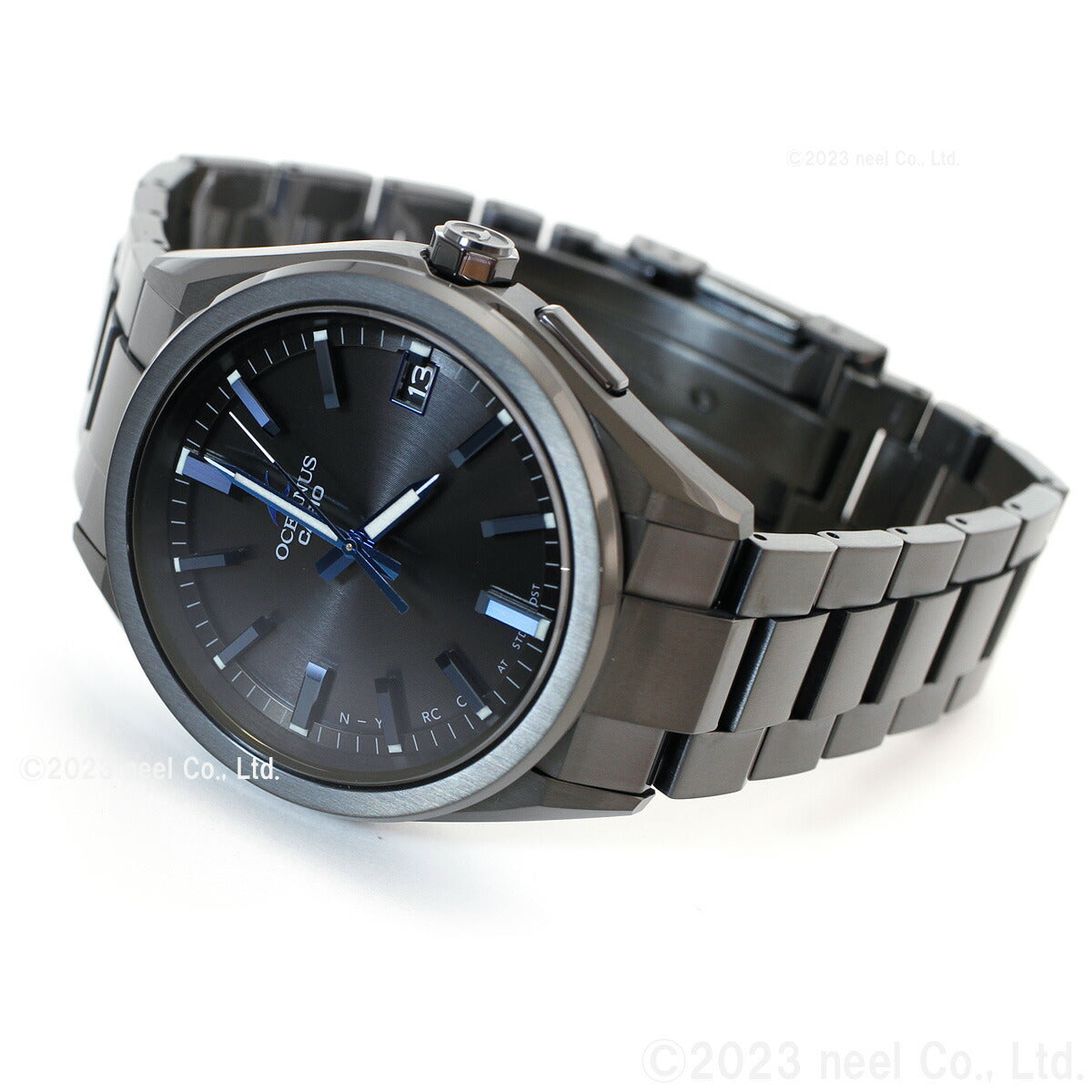 カシオ オシアナス 電波 ソーラー 腕時計 メンズ タフソーラー CASIO OCEANUS CLASSIC LINE OCW-T200SB-1AJF