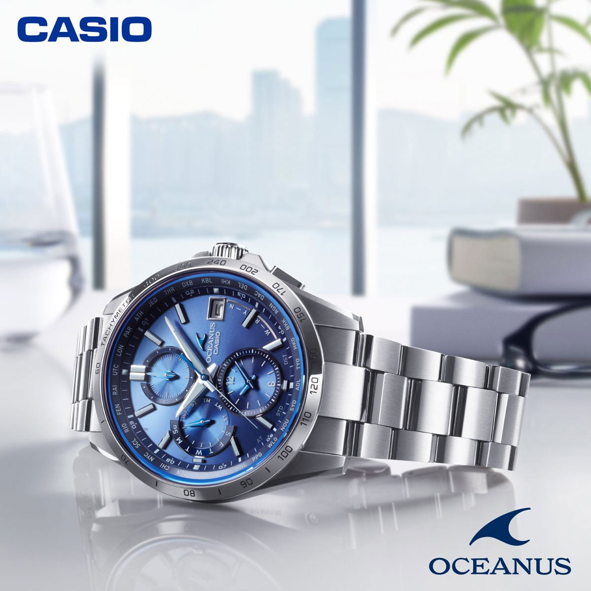カシオ オシアナス 電波 ソーラー 腕時計 メンズ タフソーラー CASIO OCEANUS CLASSIC LINE OCW-T2600-2A3JF Premium Production Line【2024 新作】