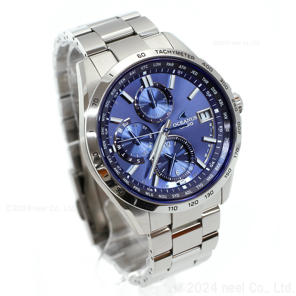 カシオ オシアナス 電波 ソーラー 腕時計 メンズ タフソーラー CASIO OCEANUS CLASSIC LINE OCW-T2600-2A3JF Premium Production Line【2024 新作】