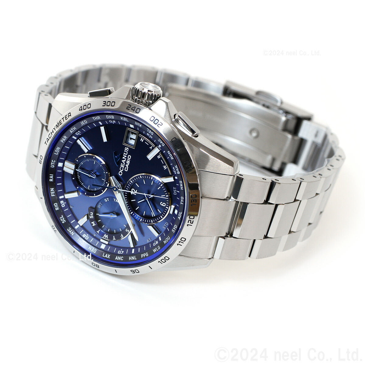カシオ オシアナス 電波 ソーラー 腕時計 メンズ タフソーラー CASIO OCEANUS CLASSIC LINE OCW-T2600-2A3JF Premium Production Line【2024 新作】
