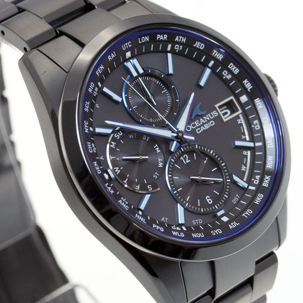 カシオ オシアナス CASIO OCEANUS 電波 ソーラー 電波時計 腕時計 メンズ クラシックライン アナログ タフソーラー OCW-T2600B-1AJF