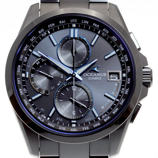 カシオ オシアナス CASIO OCEANUS 電波 ソーラー 電波時計 腕時計 メンズ クラシックライン アナログ タフソーラー OCW-T2600B-1AJF