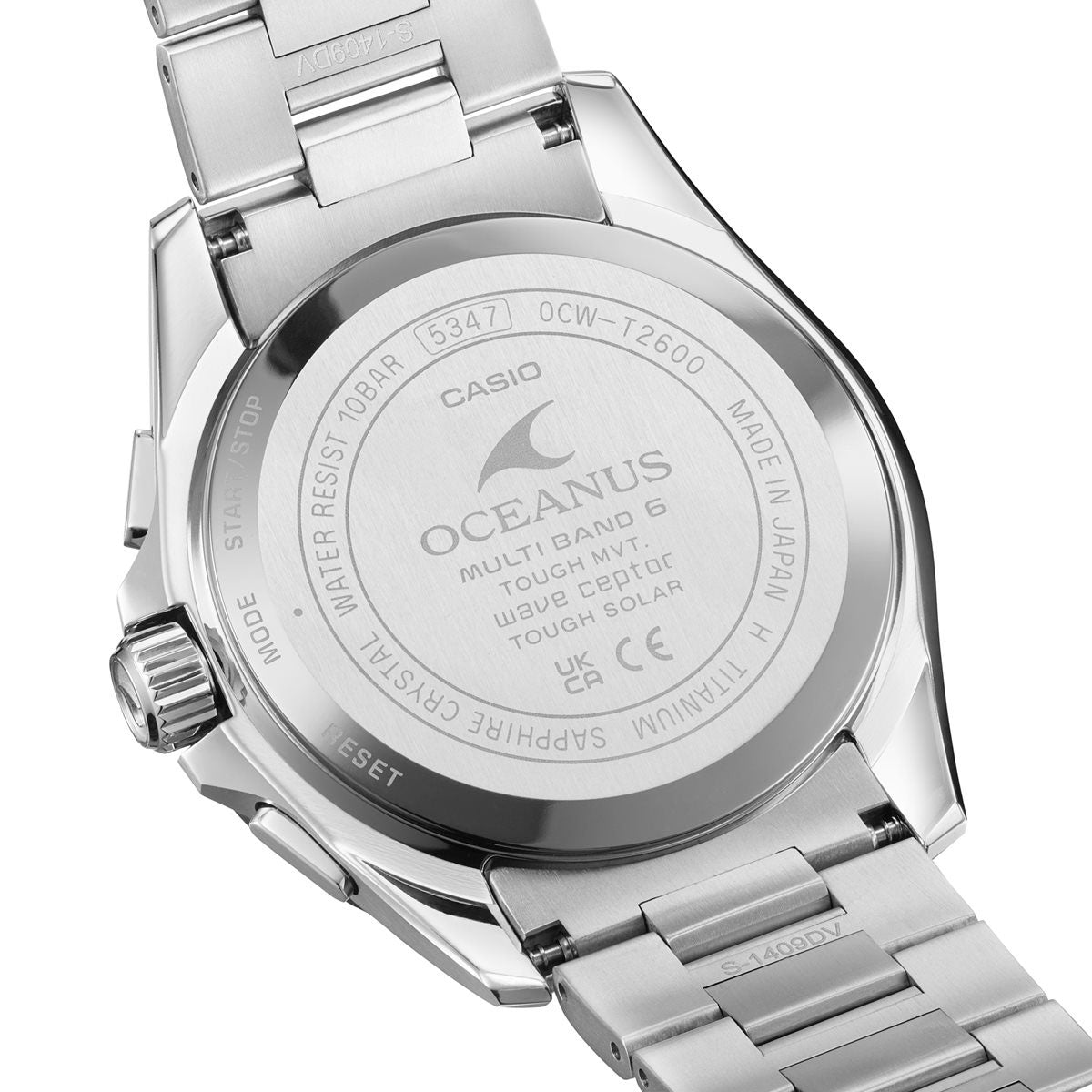カシオ オシアナス 電波 ソーラー 腕時計 メンズ タフソーラー CASIO OCEANUS CLASSIC LINE OCW-T2600J-1AJF