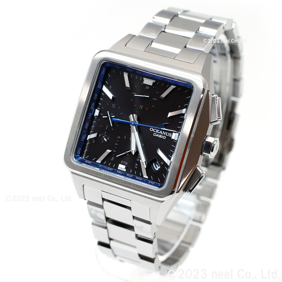 カシオ オシアナス 電波 ソーラー 腕時計 メンズ タフソーラー CASIO OCEANUS CLASSIC LINE OCW-T5000-1AJF