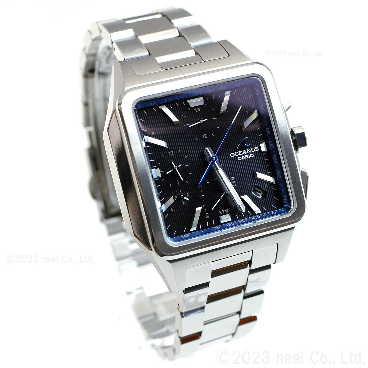 カシオ オシアナス 電波 ソーラー 腕時計 メンズ タフソーラー CASIO OCEANUS CLASSIC LINE OCW-T5000-1AJF