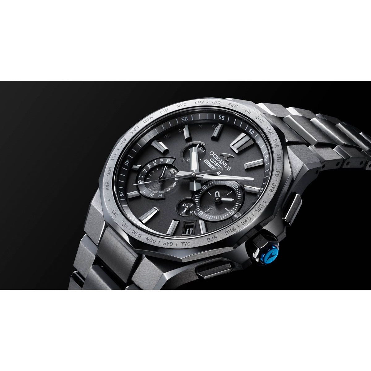 カシオ オシアナス 電波 ソーラー BRIEFING コラボ 限定モデル 腕時計 メンズ タフソーラー CASIO OCEANUS OCW-T6000BR-1AJR Premium Production Line