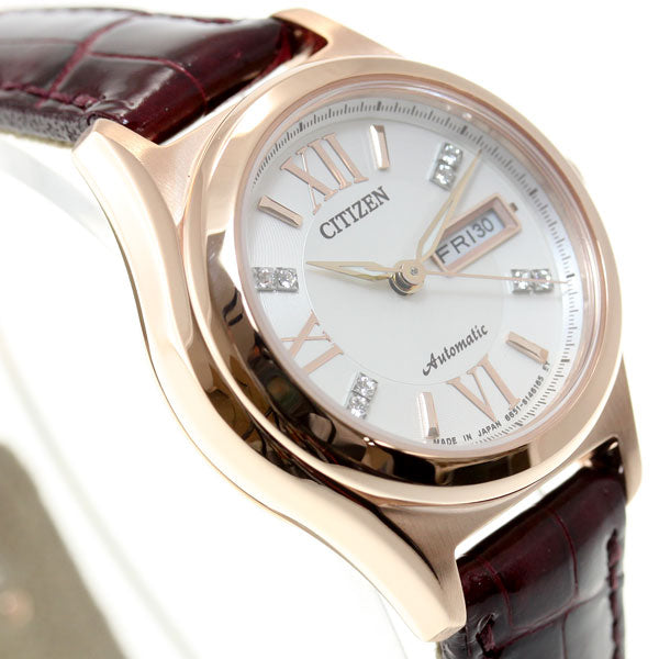 シチズン CITIZEN コレクション メカニカル 自動巻き 機械式 腕時計 レディース PD7162-04A