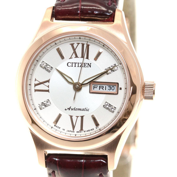 シチズン CITIZEN コレクション メカニカル 自動巻き 機械式 腕時計 レディース PD7162-04A