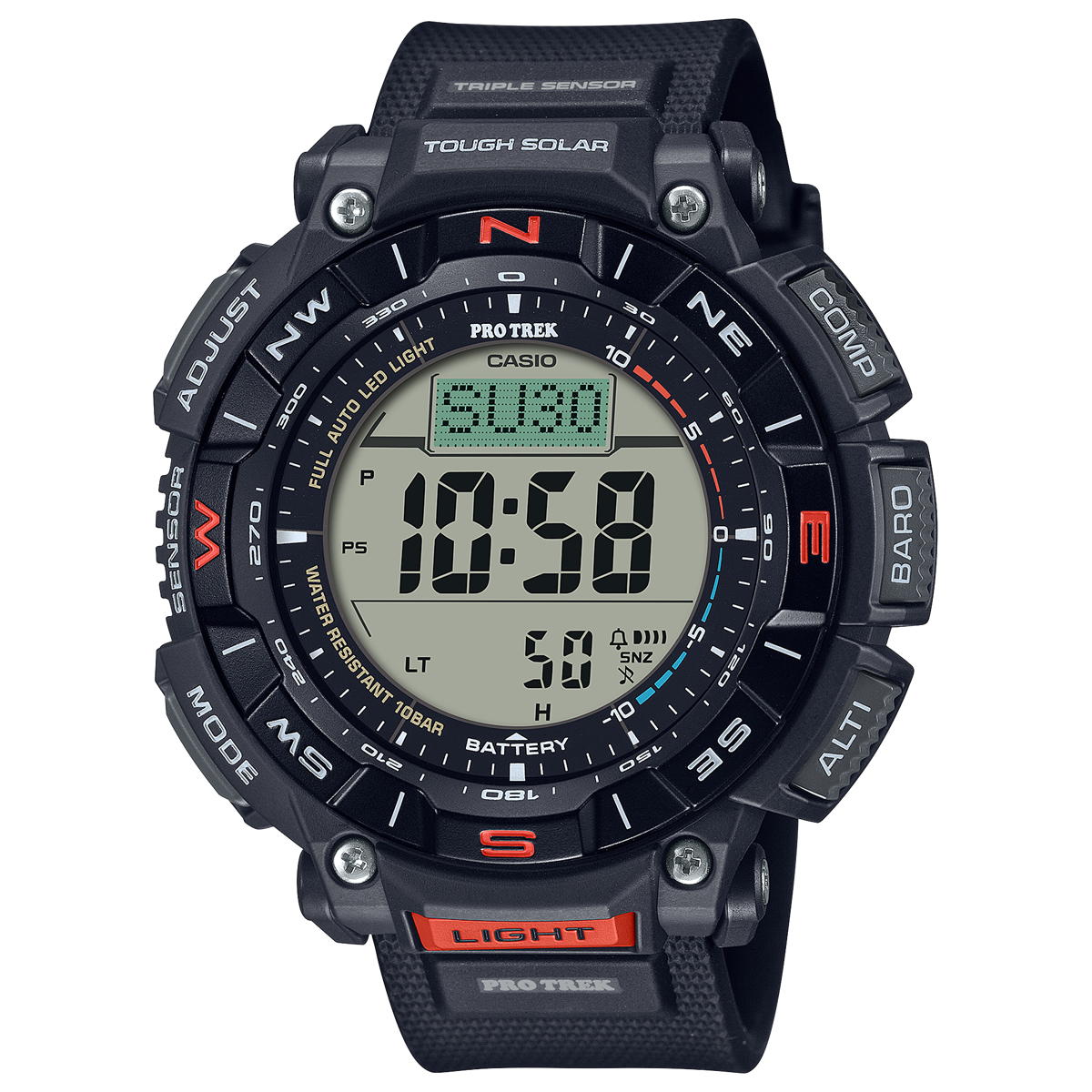 カシオ プロトレック CASIO PRO TREK ソーラー 腕時計 メンズ タフソーラー Camper Line PRG-340-1JF