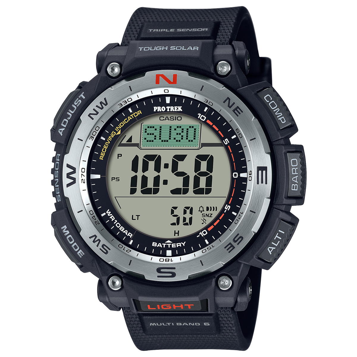カシオ プロトレック CASIO PRO TREK 電波 ソーラー 腕時計 メンズ Climber Line PRW-3400-1JF