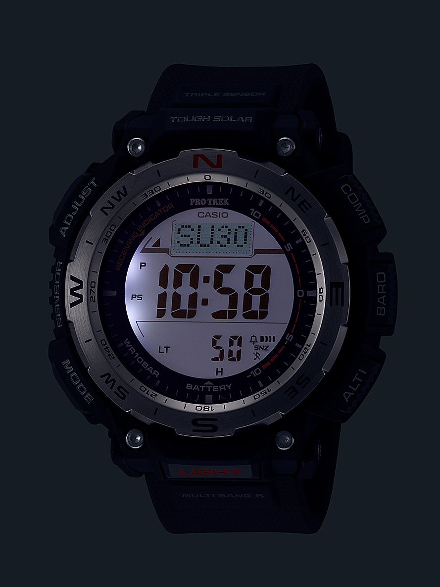 カシオ プロトレック CASIO PRO TREK 電波 ソーラー 腕時計 メンズ Climber Line PRW-3400-1JF