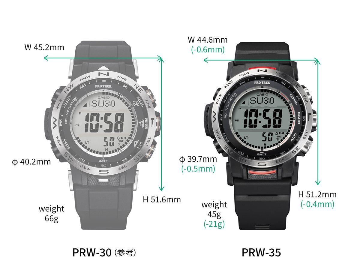 カシオ プロトレック CASIO PRO TREK 電波 ソーラー 腕時計 メンズ Climber Line PRW-35-1AJF