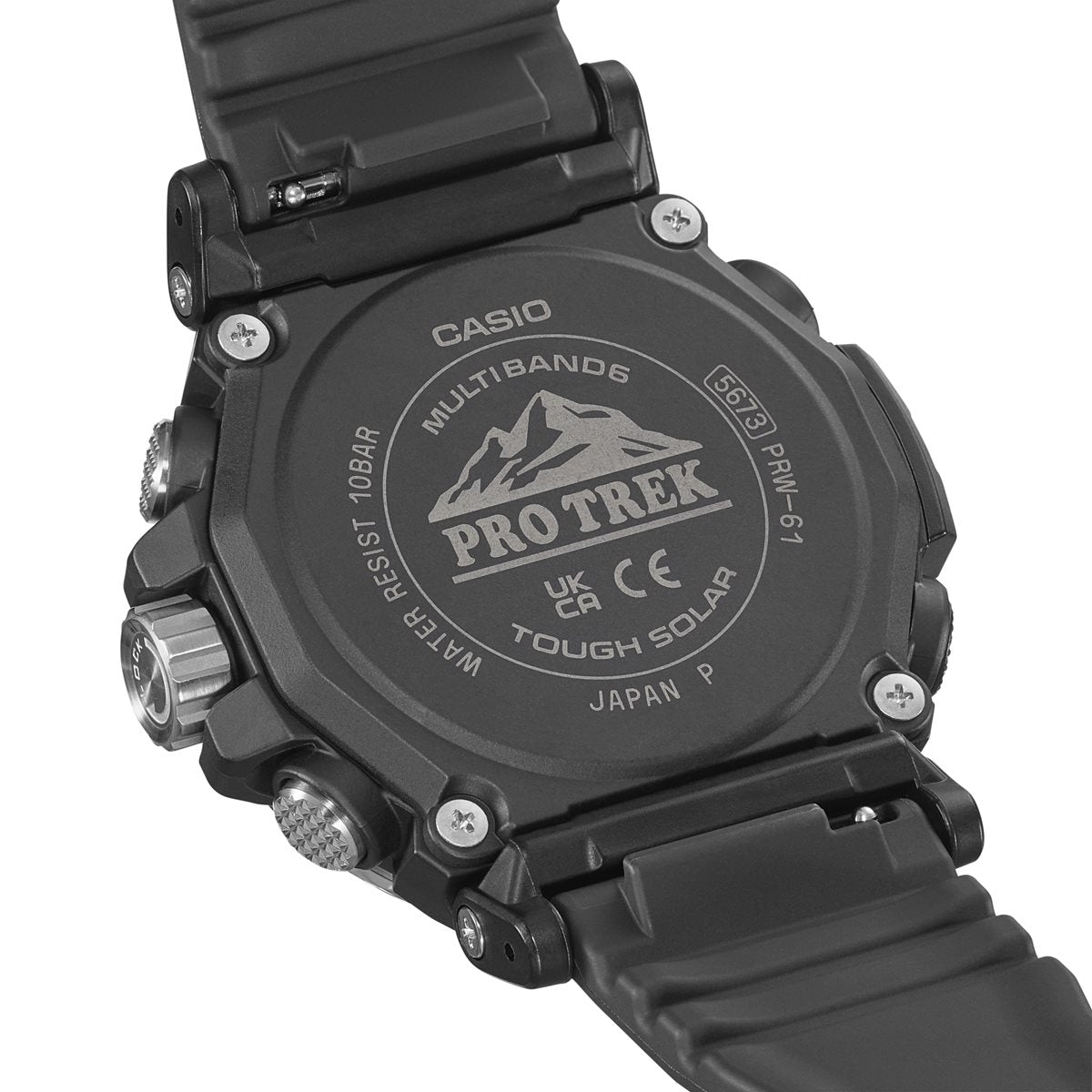 カシオ プロトレック CASIO PRO TREK 電波 ソーラー 腕時計 メンズ Climber Line Compass PRW-61-1AJF