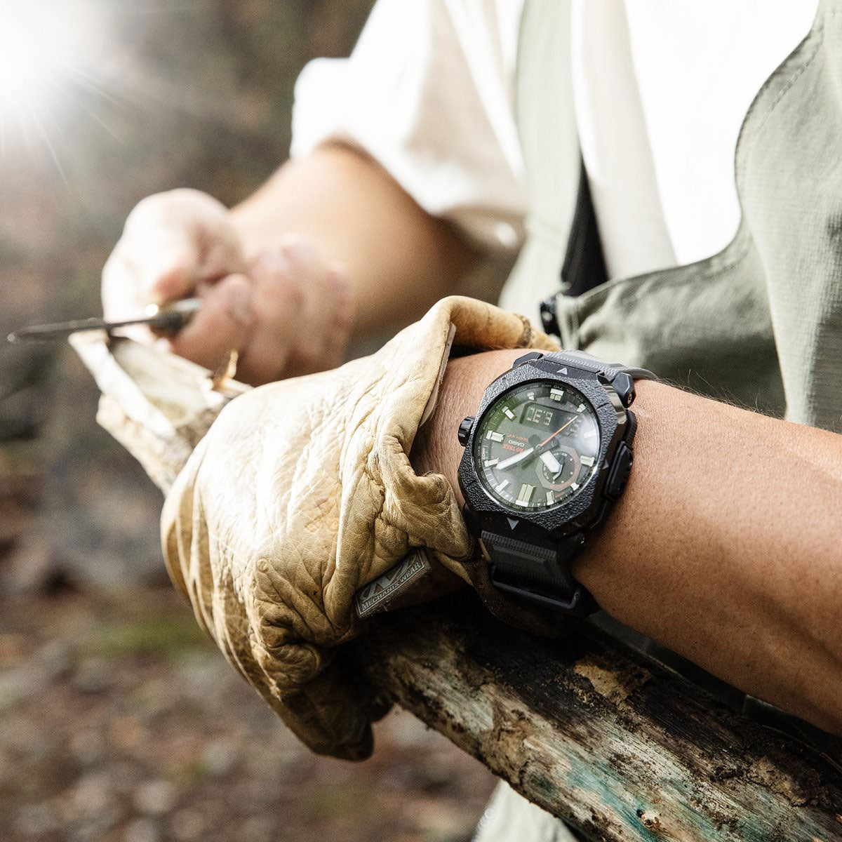 カシオ プロトレック CASIO PRO TREK 電波 ソーラー 腕時計 メンズ Climber Line PRW-6900BF-1JF