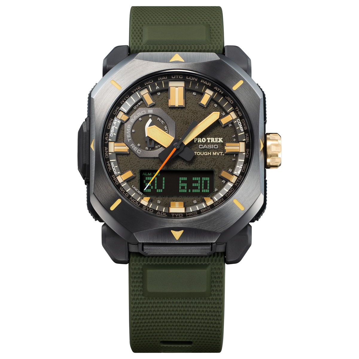 カシオ プロトレック CASIO PRO TREK 電波 ソーラー 腕時計 メンズ Climber Line PRW-6900Y-3JF