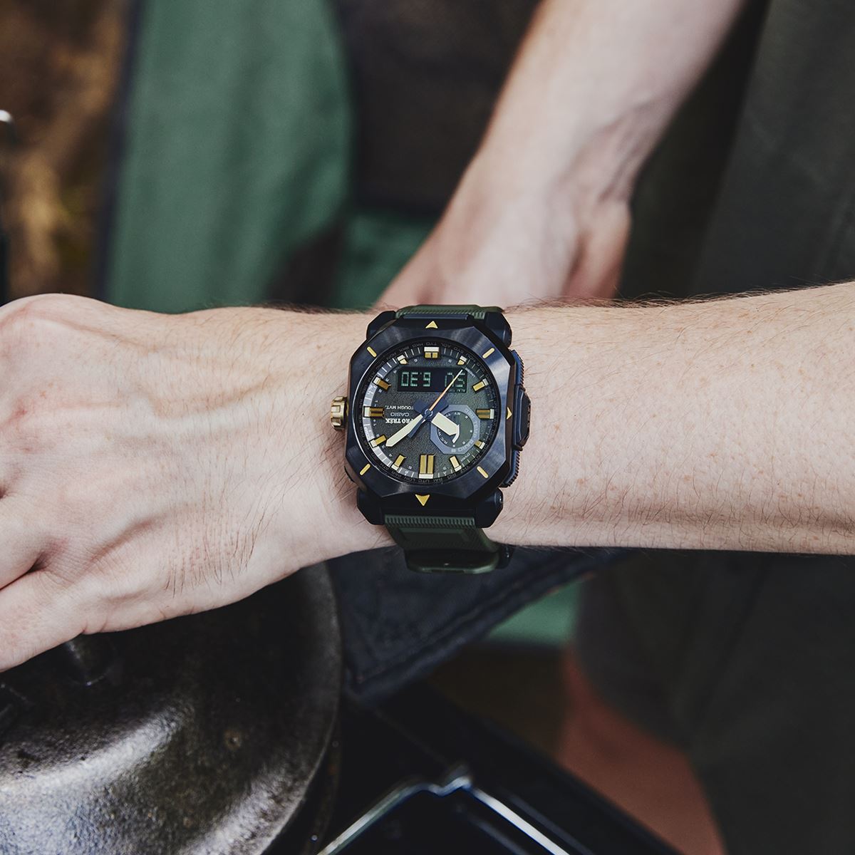 カシオ プロトレック CASIO PRO TREK 電波 ソーラー 腕時計 メンズ Climber Line PRW-6900Y-3JF