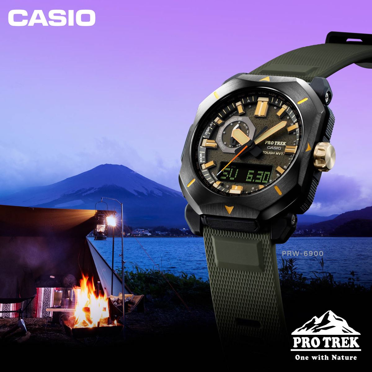 カシオ プロトレック CASIO PRO TREK 電波 ソーラー 腕時計 メンズ Climber Line PRW-6900Y-3JF