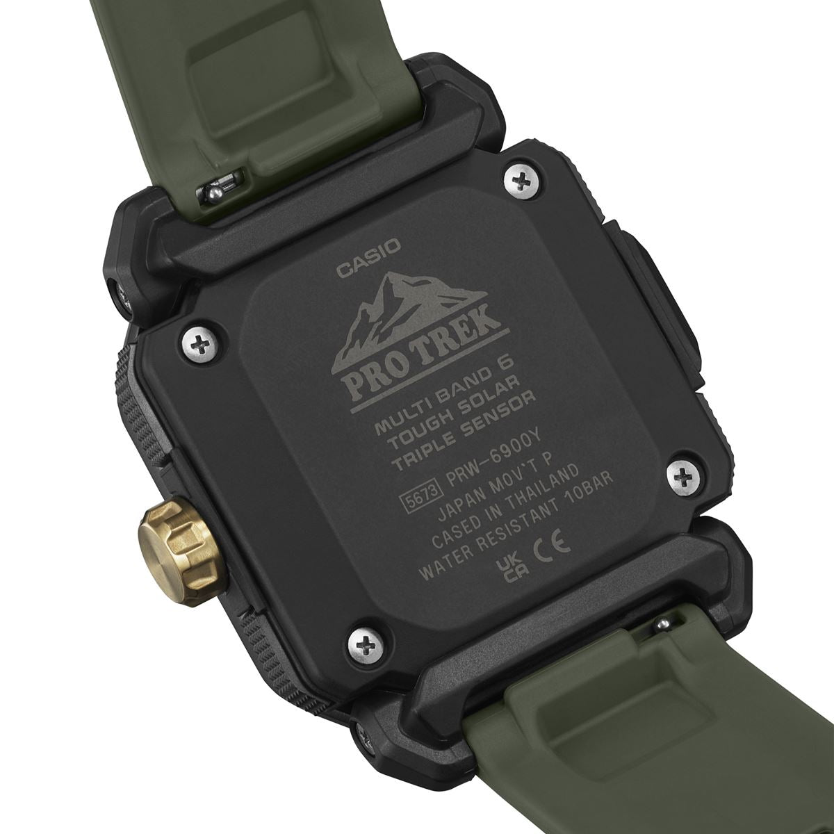カシオ プロトレック CASIO PRO TREK 電波 ソーラー 腕時計 メンズ Climber Line PRW-6900Y-3JF