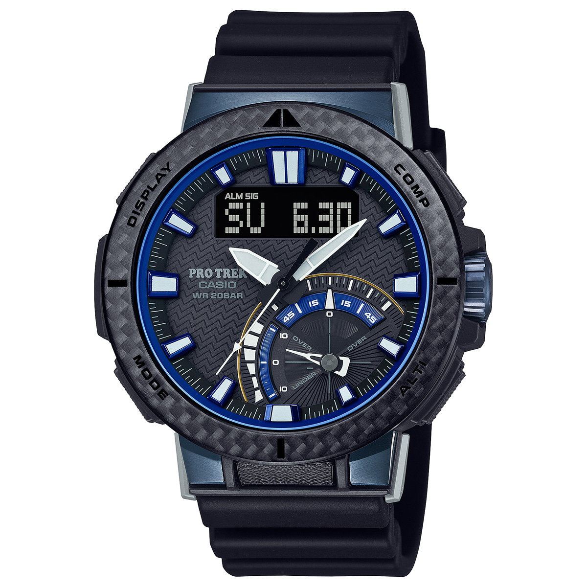 カシオ プロトレック CASIO PRO TREK 電波 ソーラー 電波時計 腕時計 メンズ タフソーラー Angler Line PRW-73X-1JF