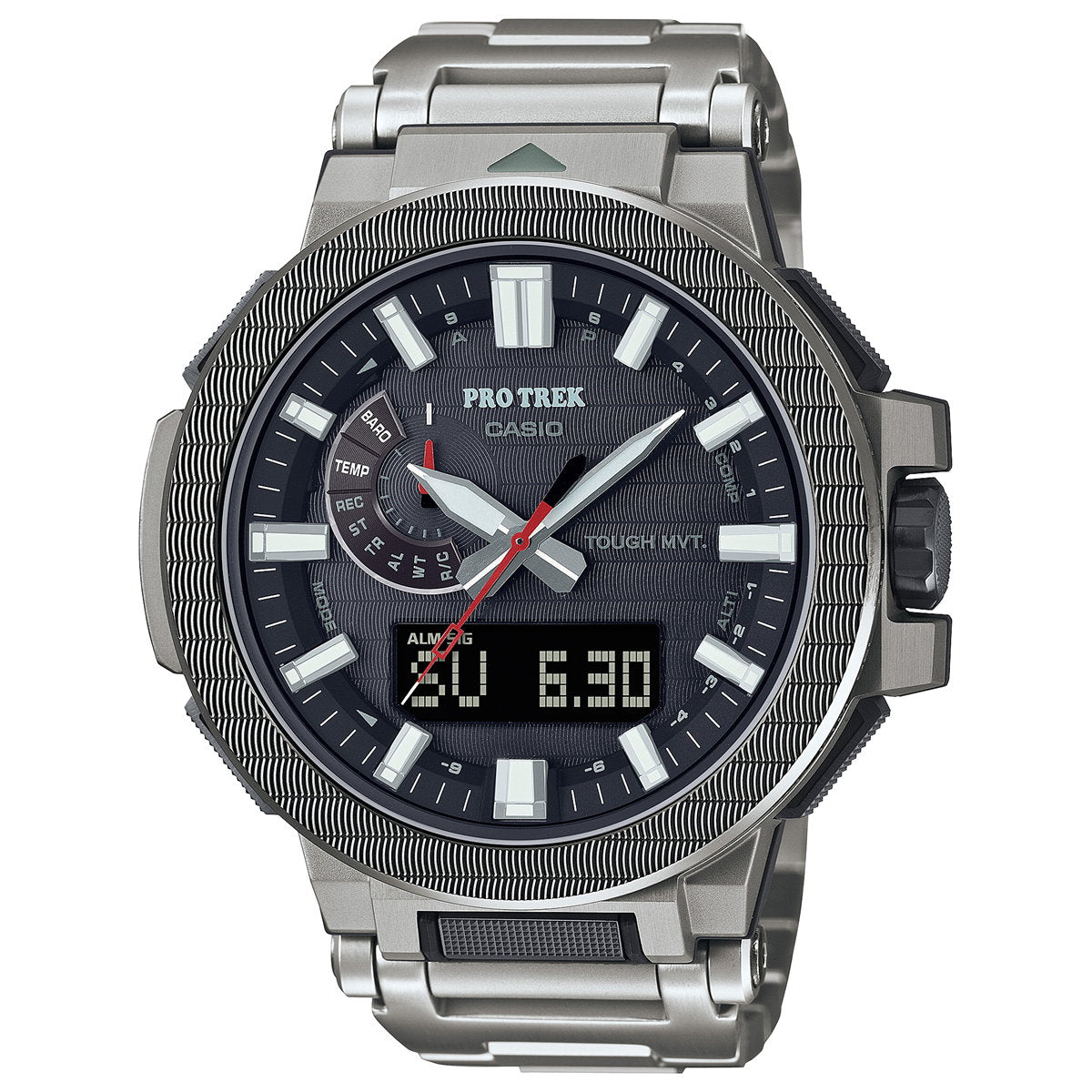 カシオ プロトレック マナスル CASIO PRO TREK MANASLU 電波 ソーラー 電波時計 限定モデル 腕時計 メンズ タフソーラー PRX-8001YT-7JF