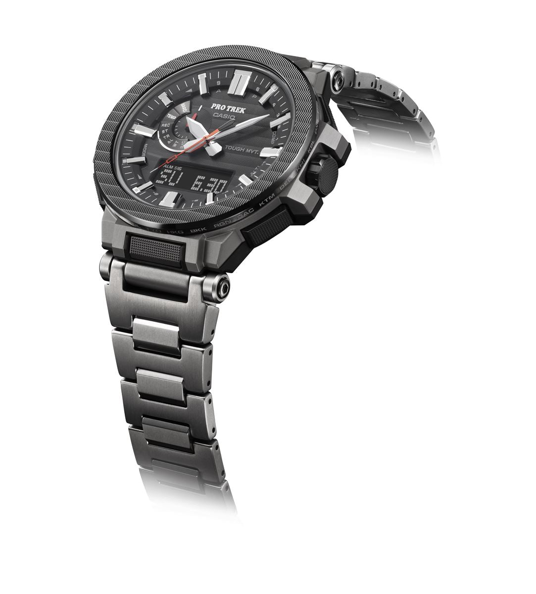 カシオ プロトレック マナスル CASIO PRO TREK MANASLU 電波 ソーラー 電波時計 限定モデル 腕時計 メンズ タフソーラー PRX-8001YT-7JF