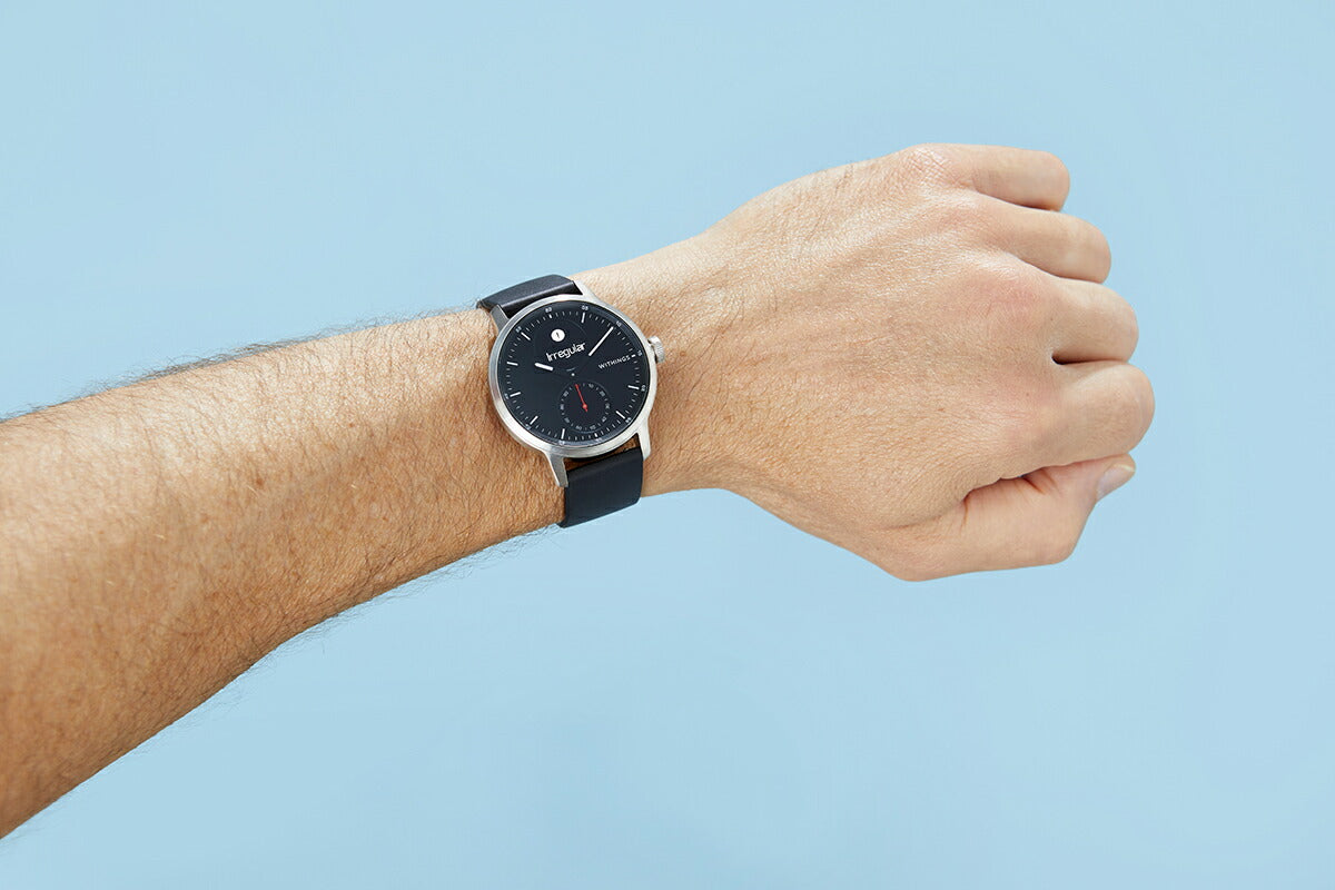 ウィジングズ Withings スマートウォッチ ScanWatch 42mm Black ブラック 腕時計 メンズ レディース ウェアラブル 血中酸素 QZ62000360