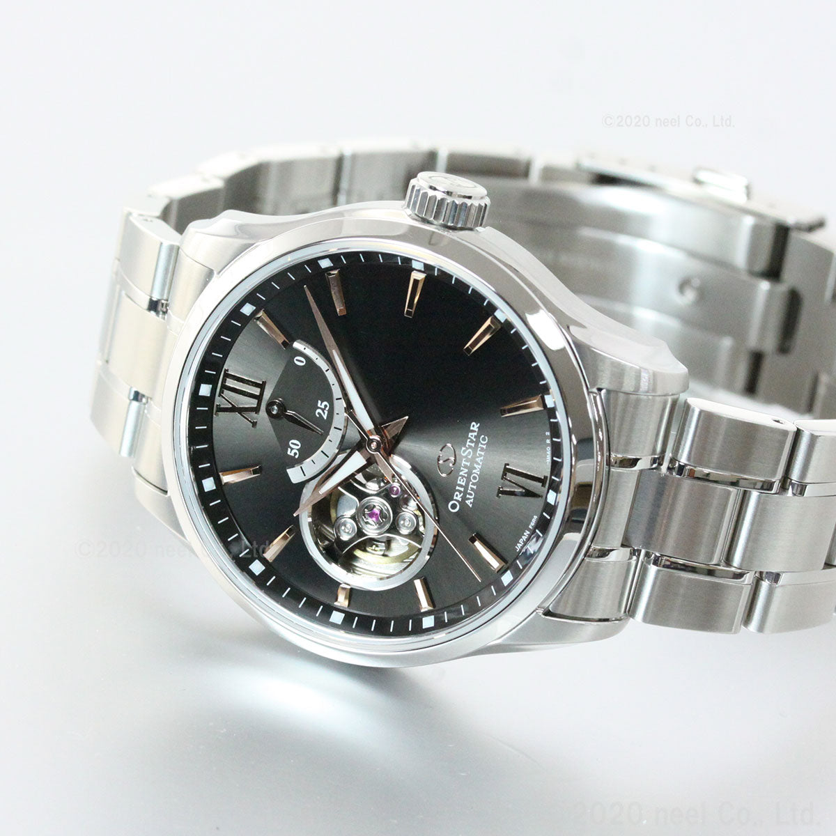 オリエントスター ORIENT STAR 腕時計 メンズ 自動巻き 機械式 コンテンポラリー CONTEMPORALY セミスケルトン RK-AT0009N