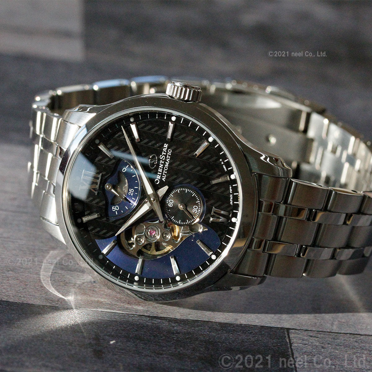 オリエントスター ORIENT STAR 腕時計 メンズ 自動巻き コンテンポラリー CONTEMPORALY レイヤードスケルトン RK-AV0B03B