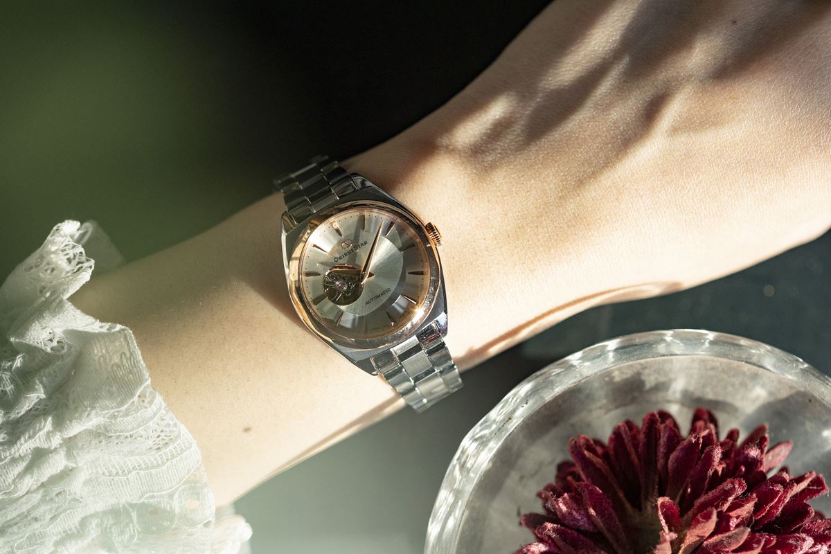 オリエントスター ORIENT STAR 腕時計 レディース 自動巻き 機械式 コンテンポラリー CONTEMPORALY セミスケルトン RK-ND0101S