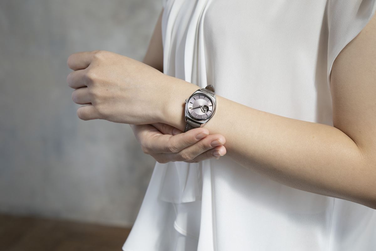 オリエントスター ORIENT STAR 腕時計 レディース 自動巻き 機械式 コンテンポラリー CONTEMPORALY セミスケルトン RK-ND0103N