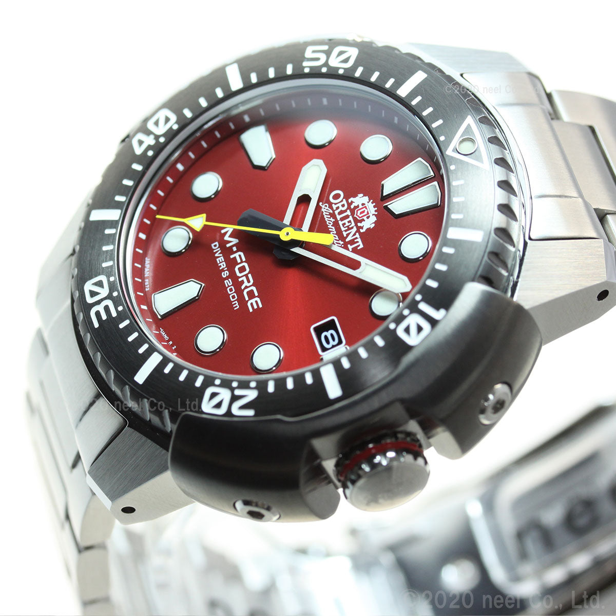 オリエント ORIENT M-FORCE エムフォース オリエント70周年記念モデル 腕時計 メンズ 自動巻き 機械式 スポーツ SPORTS RN-AC0L02R