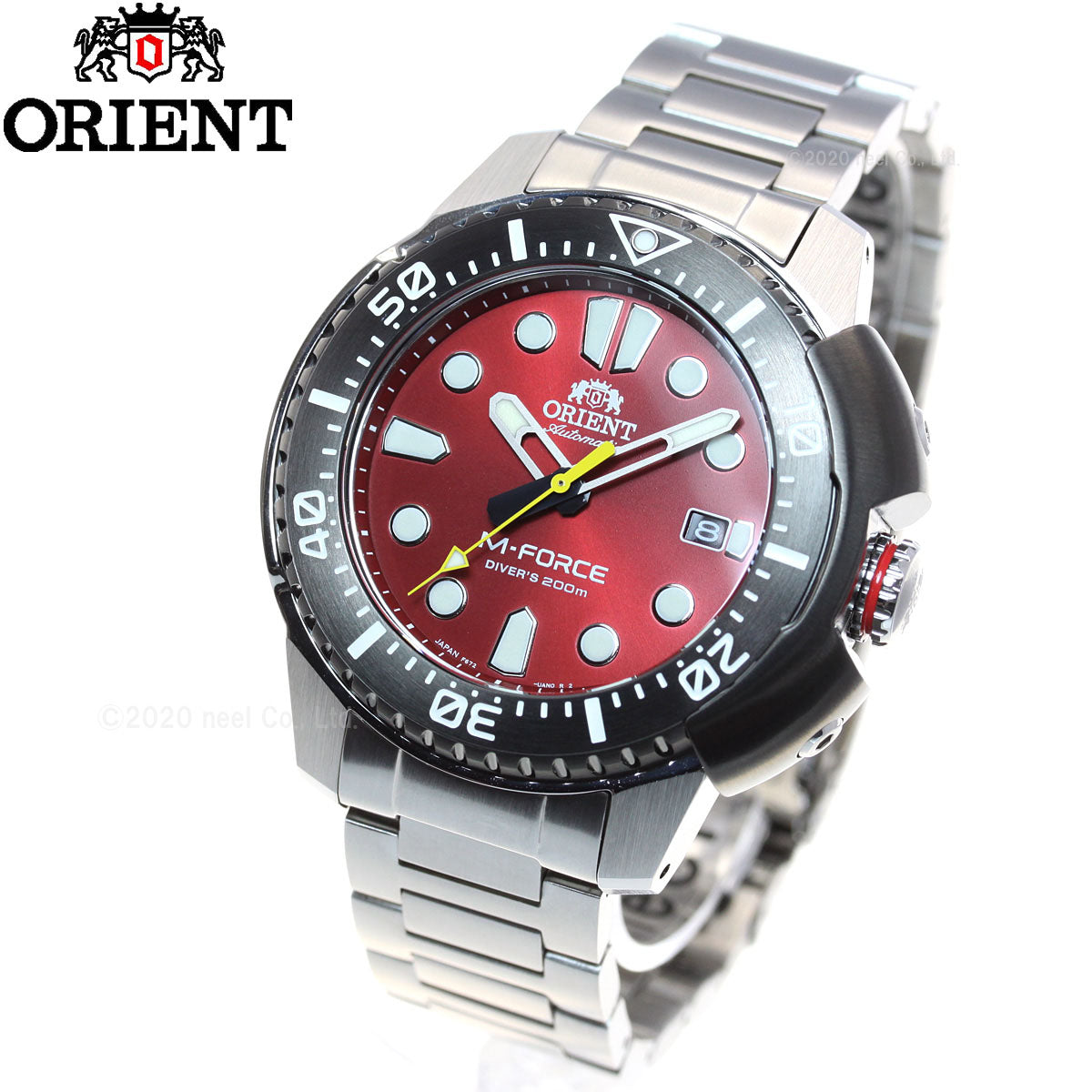 オリエント ORIENT M-FORCE エムフォース オリエント70周年記念モデル 腕時計 メンズ 自動巻き 機械式 スポーツ SPORTS RN-AC0L02R