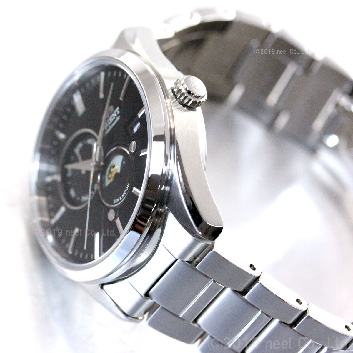 オリエント 腕時計 メンズ 自動巻き 機械式 ORIENT コンテンポラリー CONTEMPORARY サン&ムーン RN-AK0302B