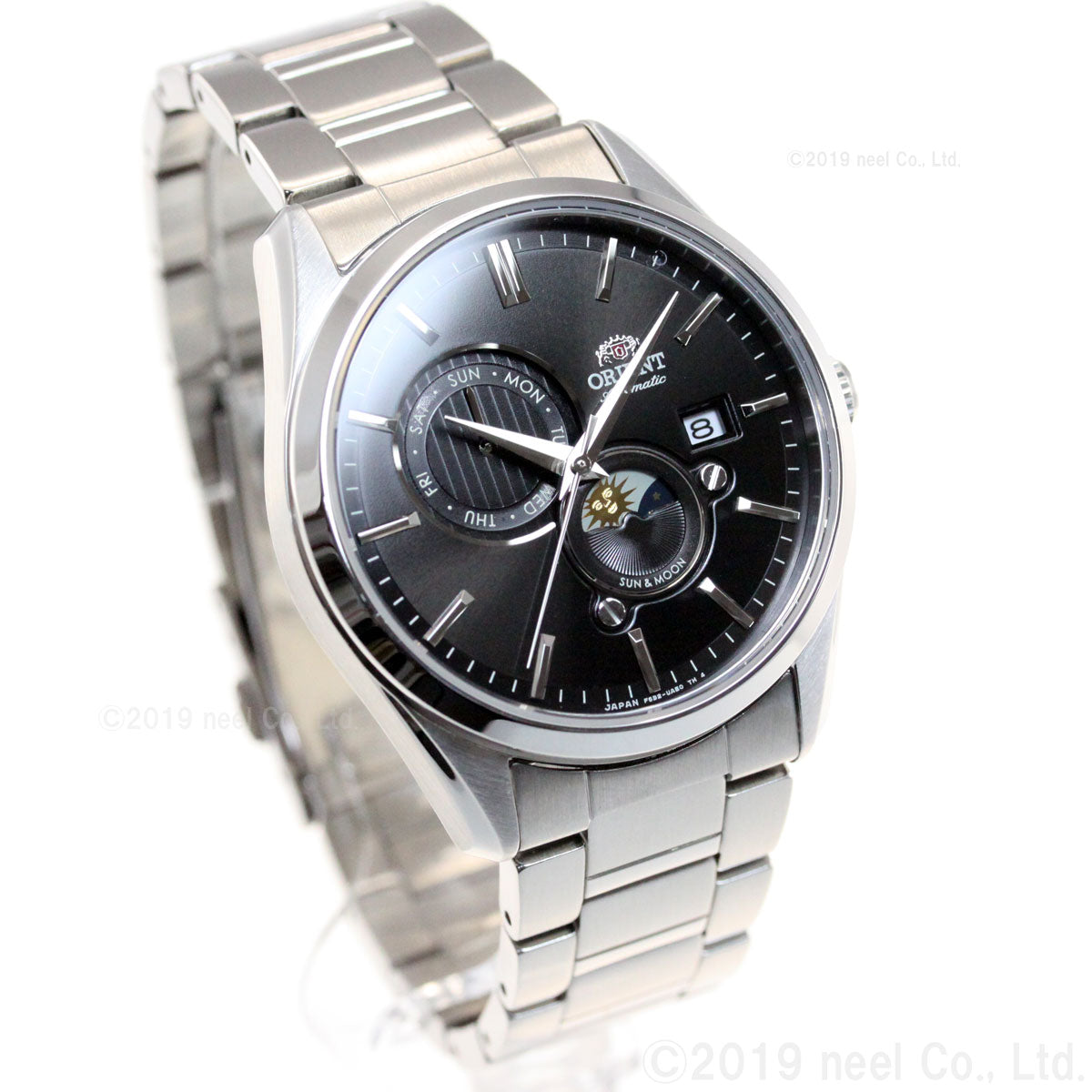 オリエント 腕時計 メンズ 自動巻き 機械式 ORIENT コンテンポラリー CONTEMPORARY サン&ムーン RN-AK0302B