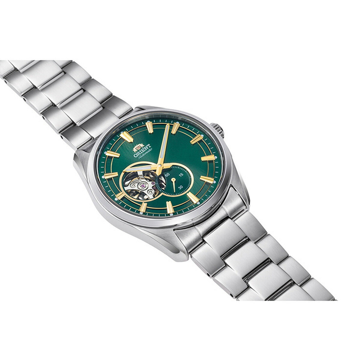 オリエント ORIENT コンテンポラリー セミスケルトン 腕時計 メンズ 自動巻き 機械式 RN-AR0008E