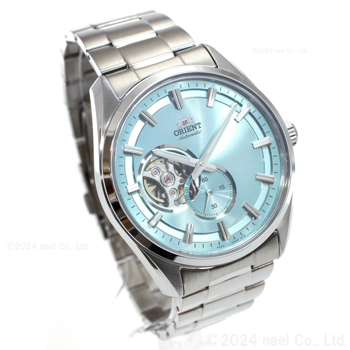 オリエント ORIENT コンテンポラリー セミスケルトン 腕時計 メンズ 自動巻き 機械式 RN-AR0009L