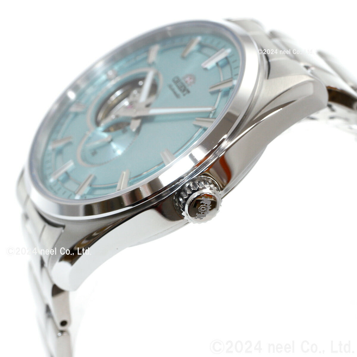 オリエント ORIENT コンテンポラリー セミスケルトン 腕時計 メンズ 自動巻き 機械式 RN-AR0009L