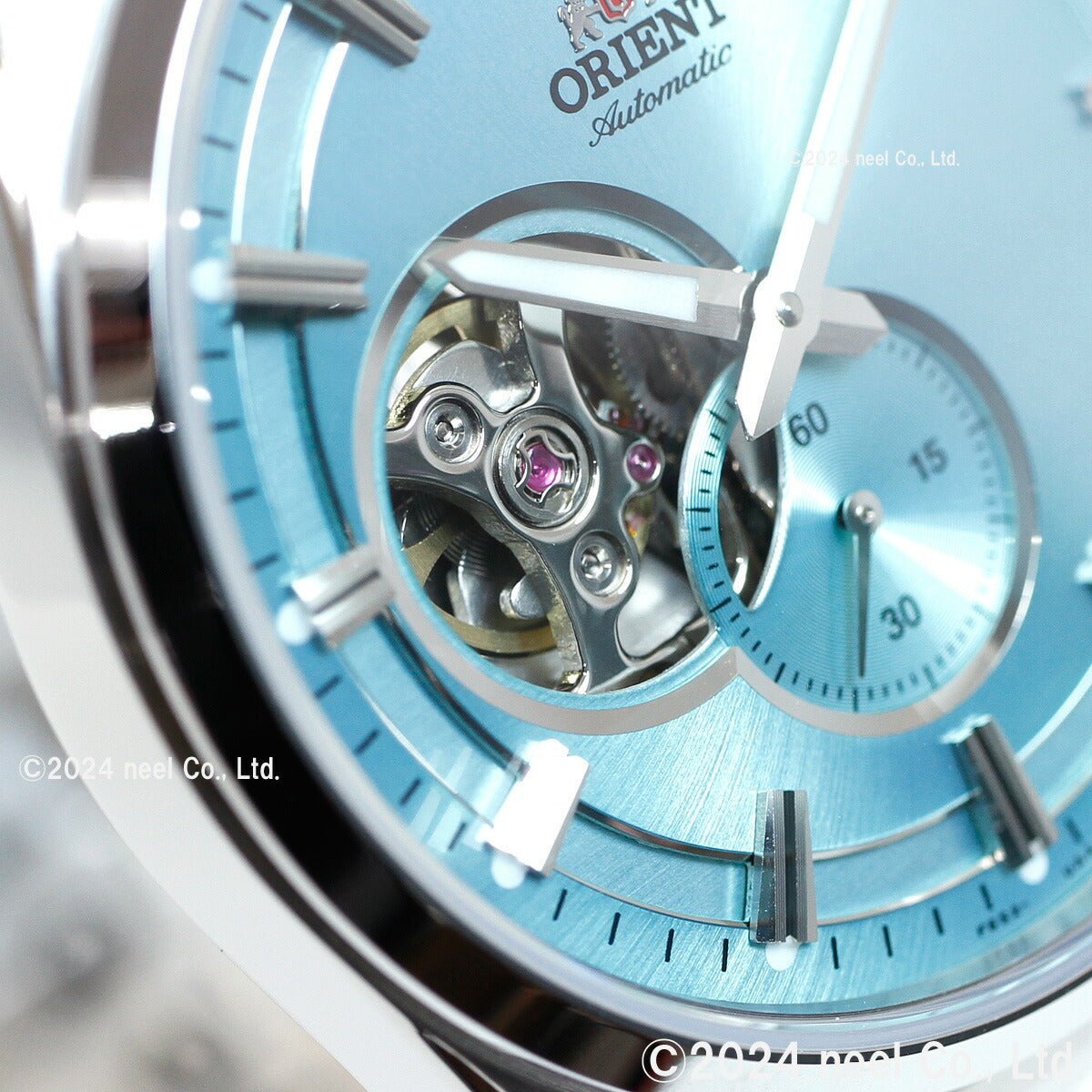 オリエント ORIENT コンテンポラリー セミスケルトン 腕時計 メンズ 自動巻き 機械式 RN-AR0009L