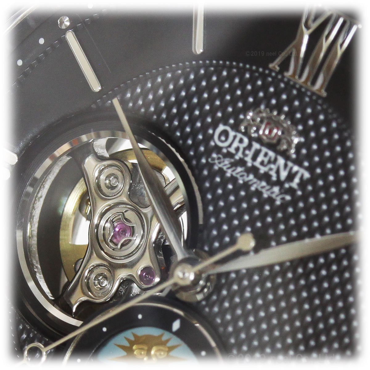 オリエント ORIENT クラシック CLASSIC 腕時計 メンズ 自動巻き オートマチック メカニカル サン&ムーン RN-AS0001B