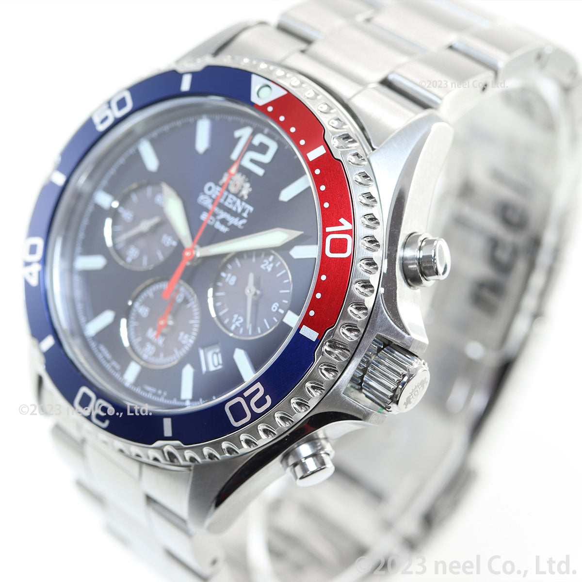 オリエント ORIENT スポーツ ソーラーパワード 腕時計 メンズ RN-TX0201L クロノグラフ マコ Mako
