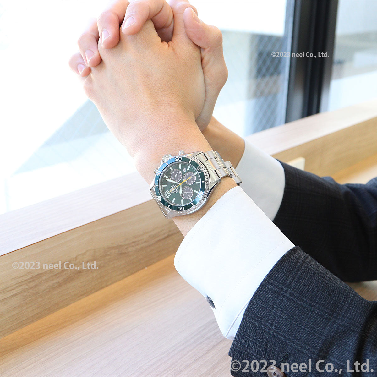 オリエント ORIENT スポーツ ソーラーパワード 腕時計 メンズ RN-TX0204E クロノグラフ マコ Mako